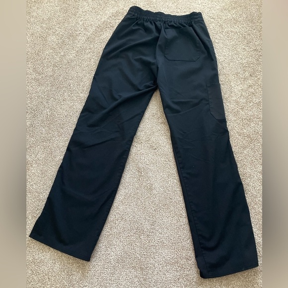 FIGS XS Purple Label Black Medical Tech Drawstring Pants Style #9121 - Picture 3 of 7